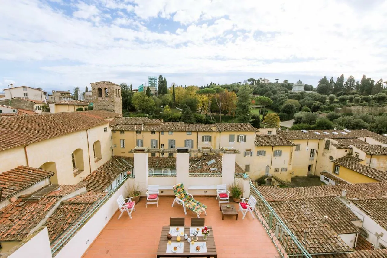 Boboli Garden Terrace Lägenhet Florens