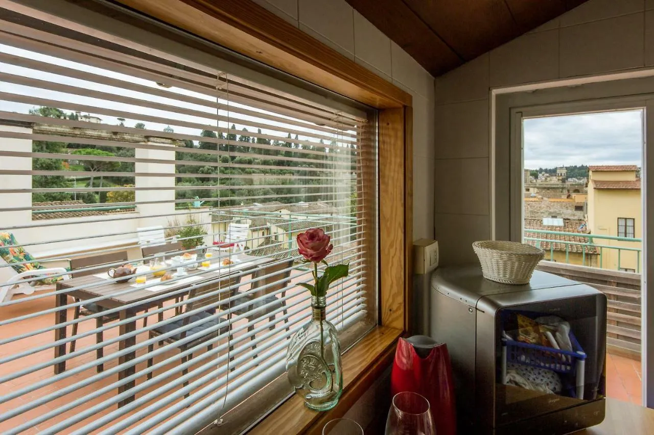 Boboli Garden Terrace Apartment Florence