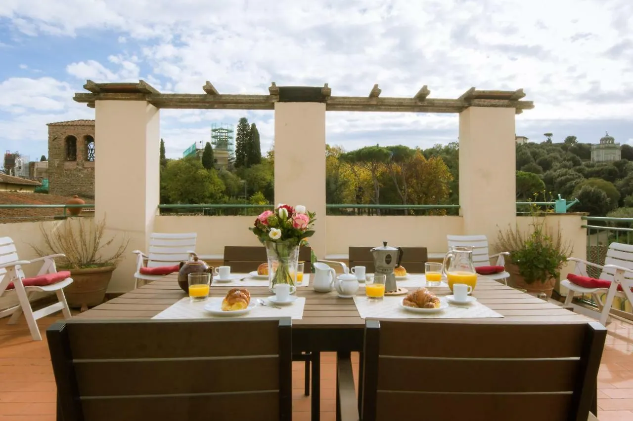 Boboli Garden Terrace Apartment Florence Italy